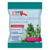 911 Леденцы детские от 3-х лет липа.ромашка,мед,витамин С 50г